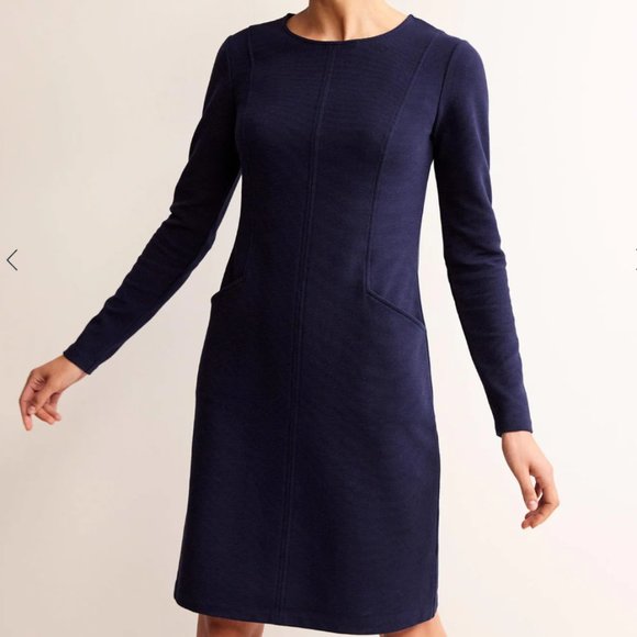 Boden | Dresses | Boden Ottoman Sapphire Blue Dress | Poshmark